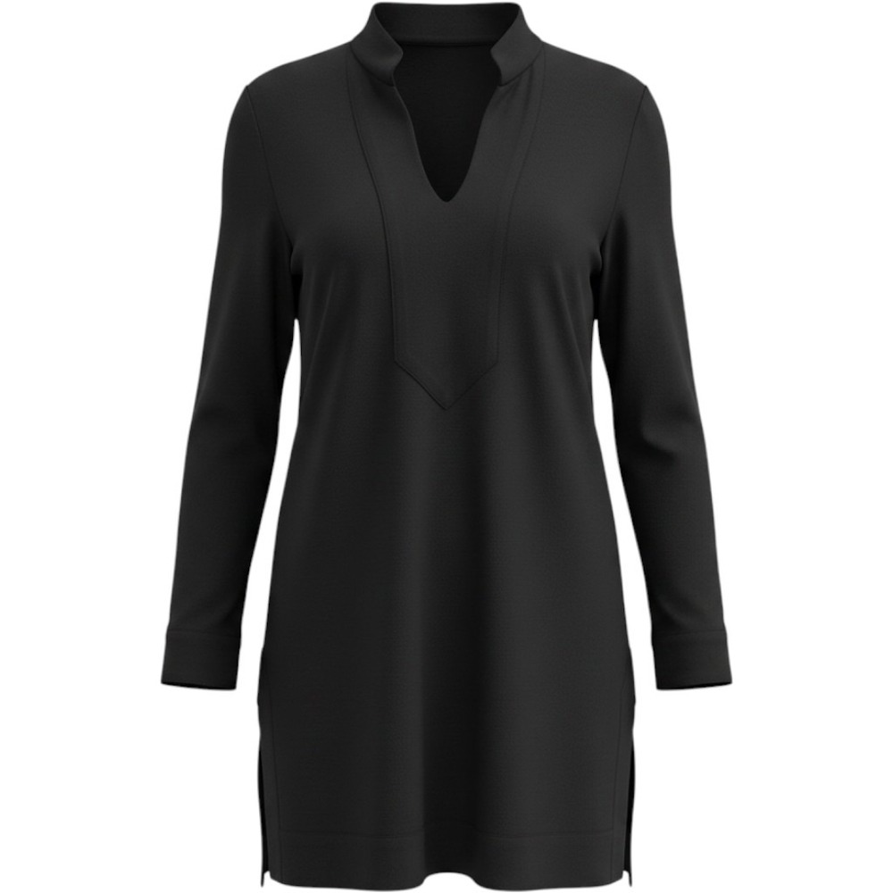 Jude Connally Tunic Top Small Black Chris Top Jude Cloth Stretchy USA